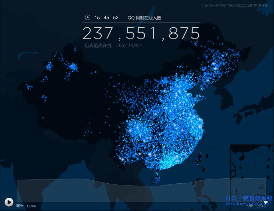 騰訊QQ當前在線人數，騰訊QQ，在線人數步驟