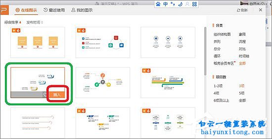 win10系統(tǒng)WPS怎么插入關(guān)系圖步驟