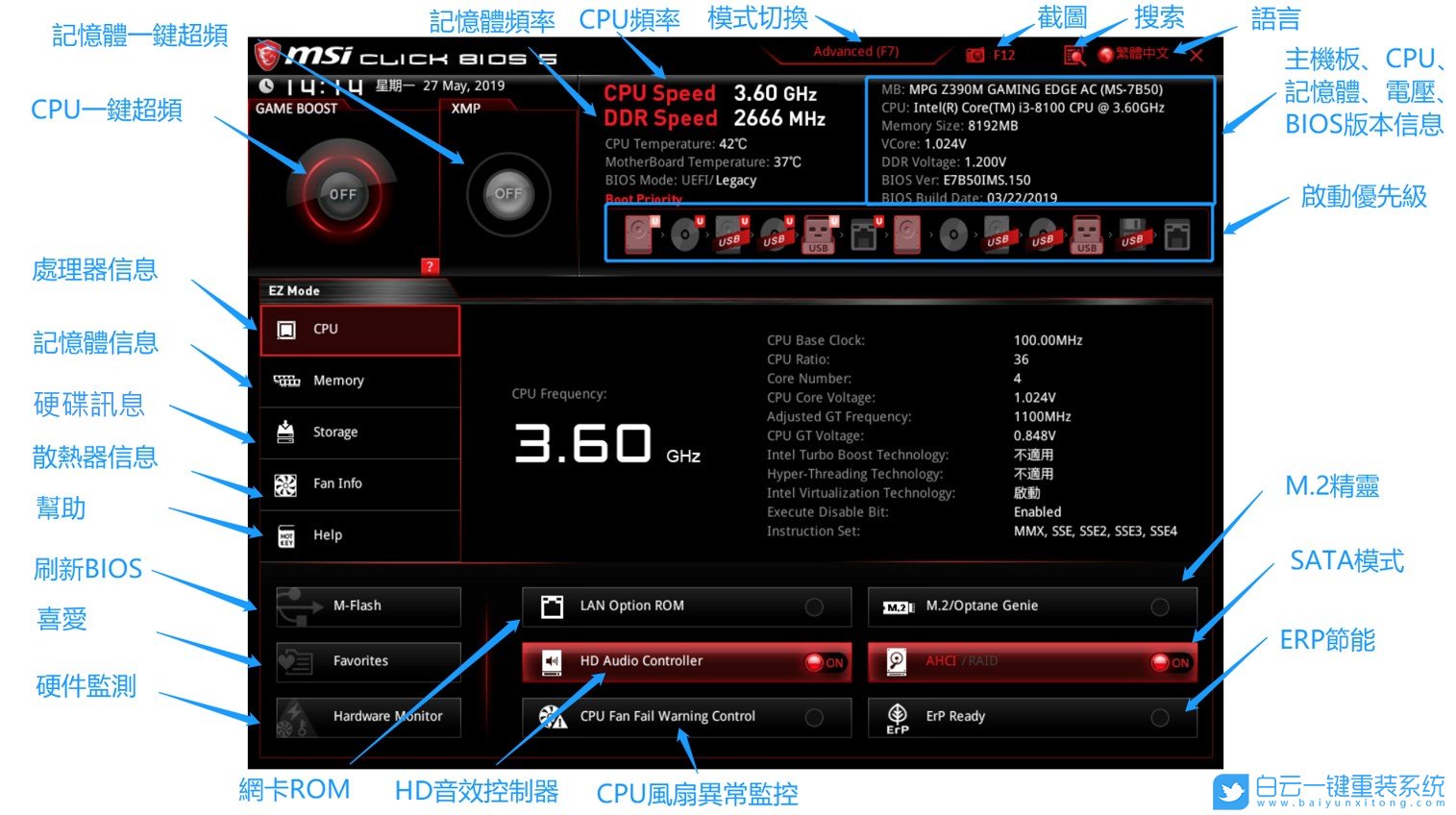 微星主板,Bios步驟