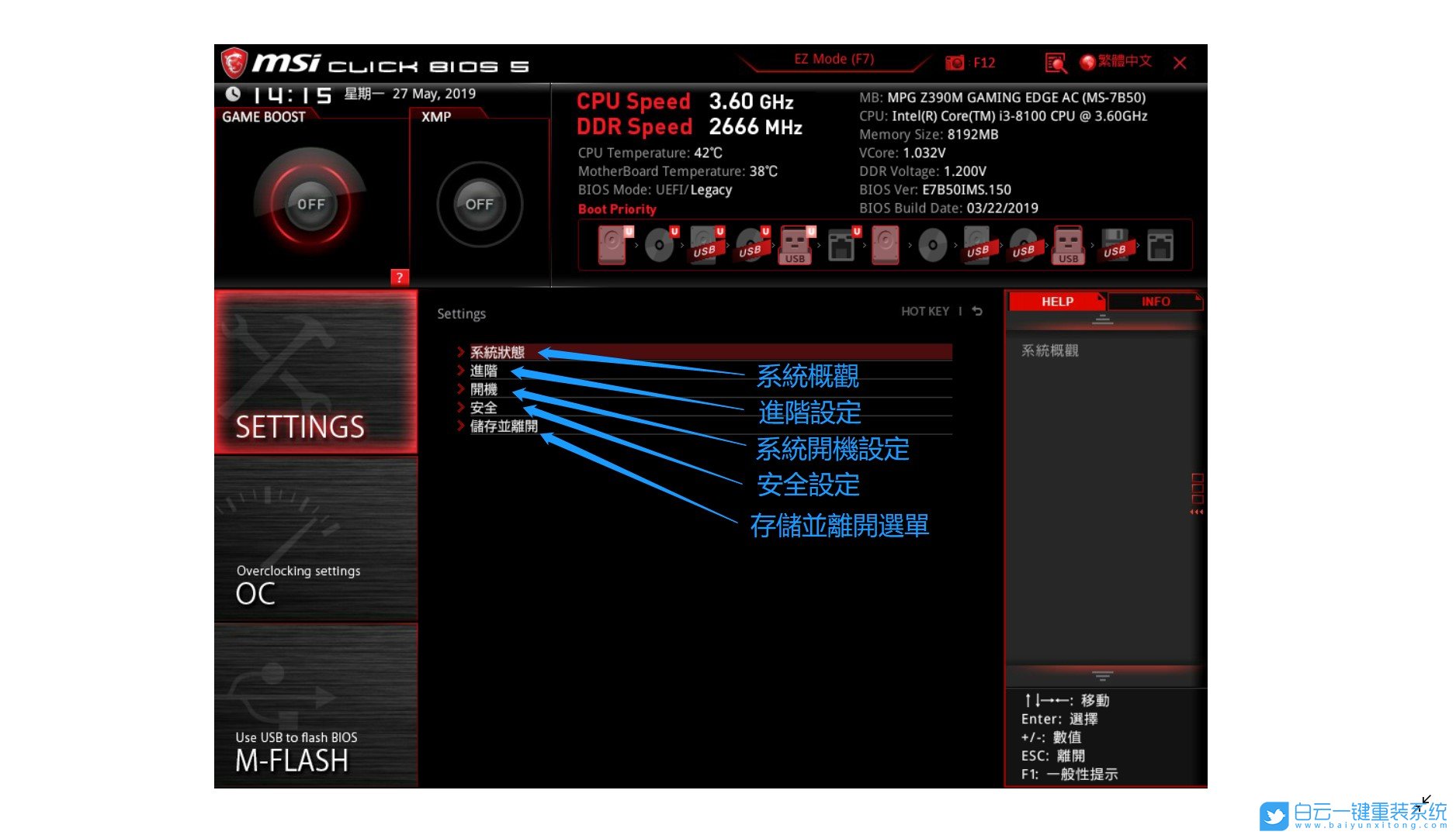 微星主板,Bios步驟