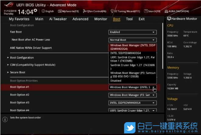 華碩主板,BIOS,華碩bios步驟