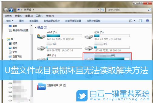 U盤文件,文件損壞步驟