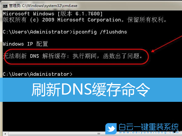 DNS緩存,刷新dns緩存步驟
