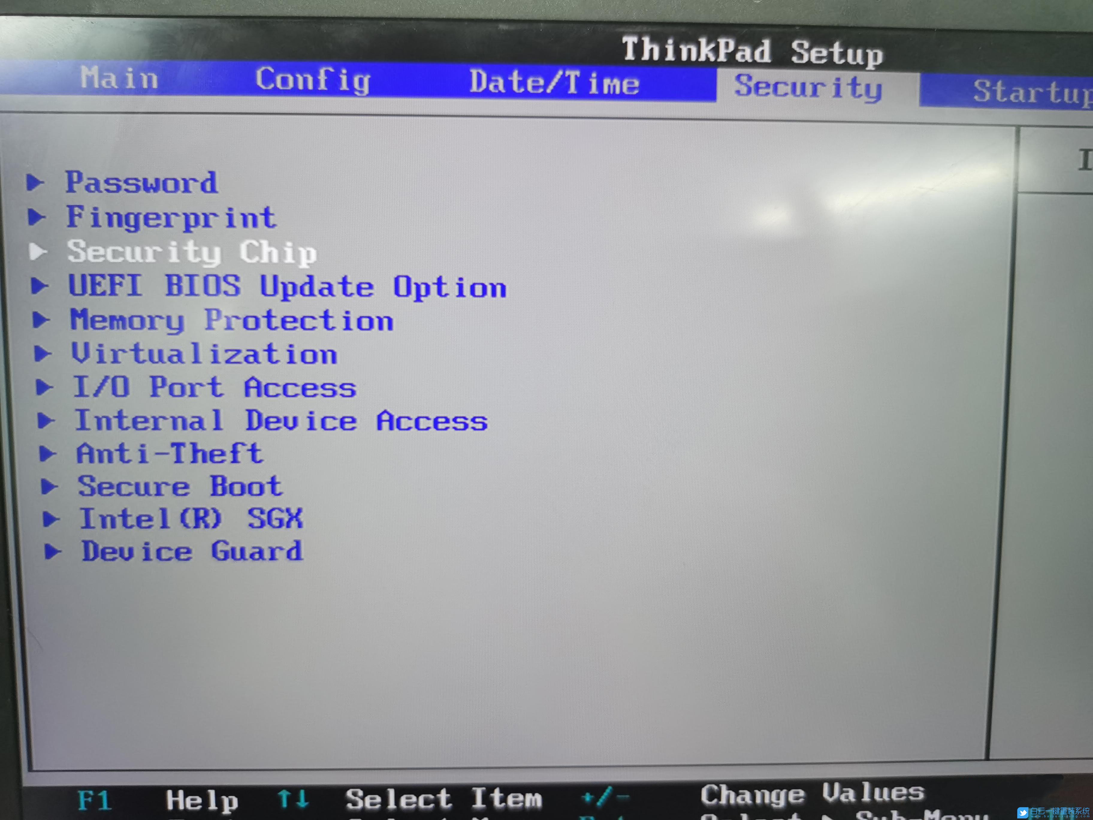 聯(lián)想電腦,ThinkPad,開啟TPM,TPM 2.0步驟