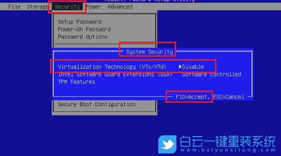 惠普,vt虛擬化,惠普主板,VT步驟