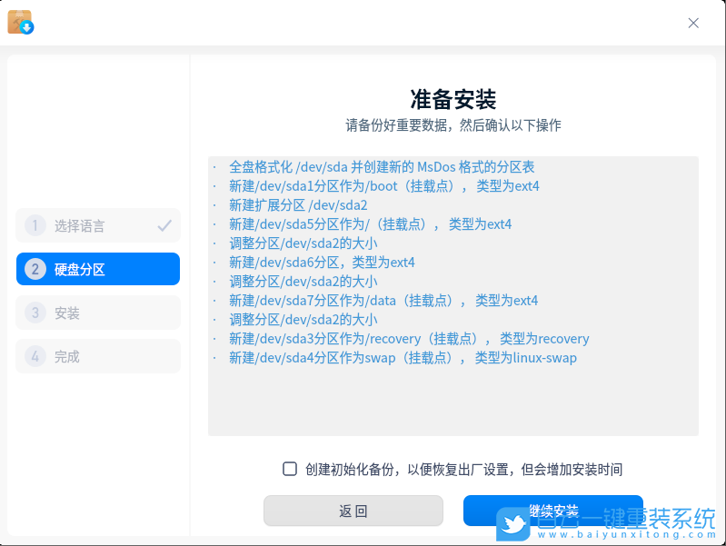 深度系統,Linux,Deepin,系統安裝步驟