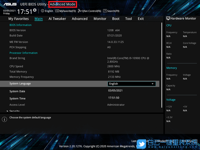 華碩,Z490M,iGPU步驟